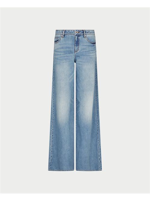 Armani Exchange Women's Wide Leg Jeans ARMANI EXCHANGE | XW001184-AF12851MB003